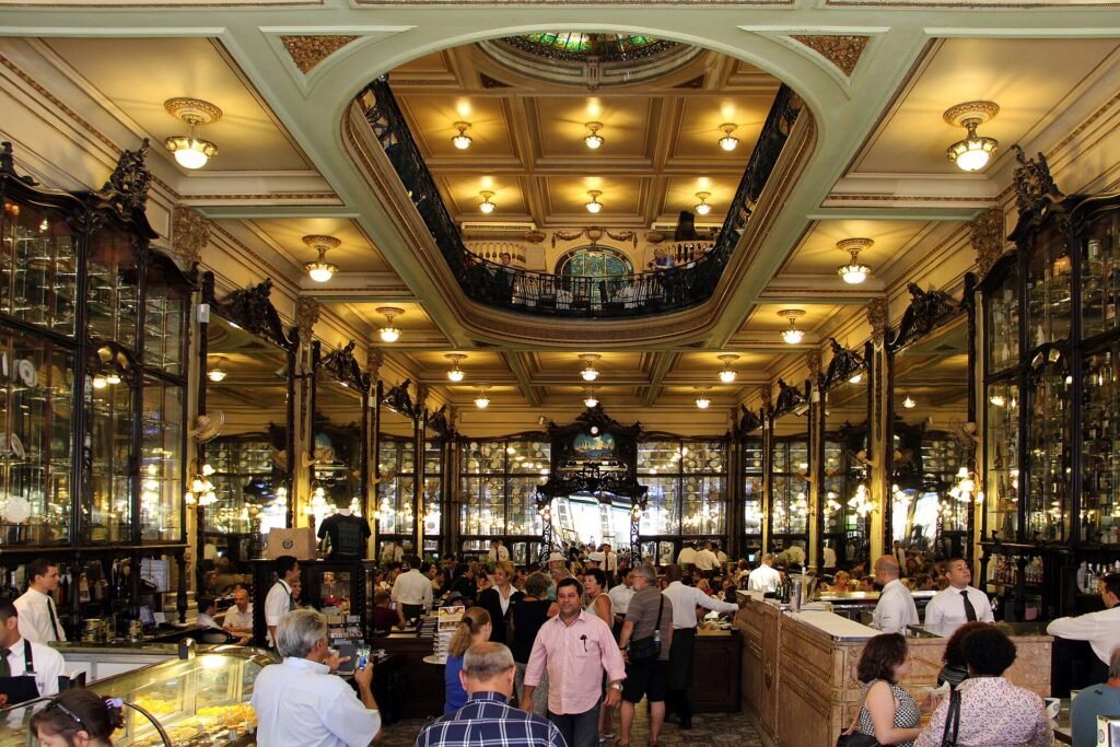 A histórica Confeitaria Colombo