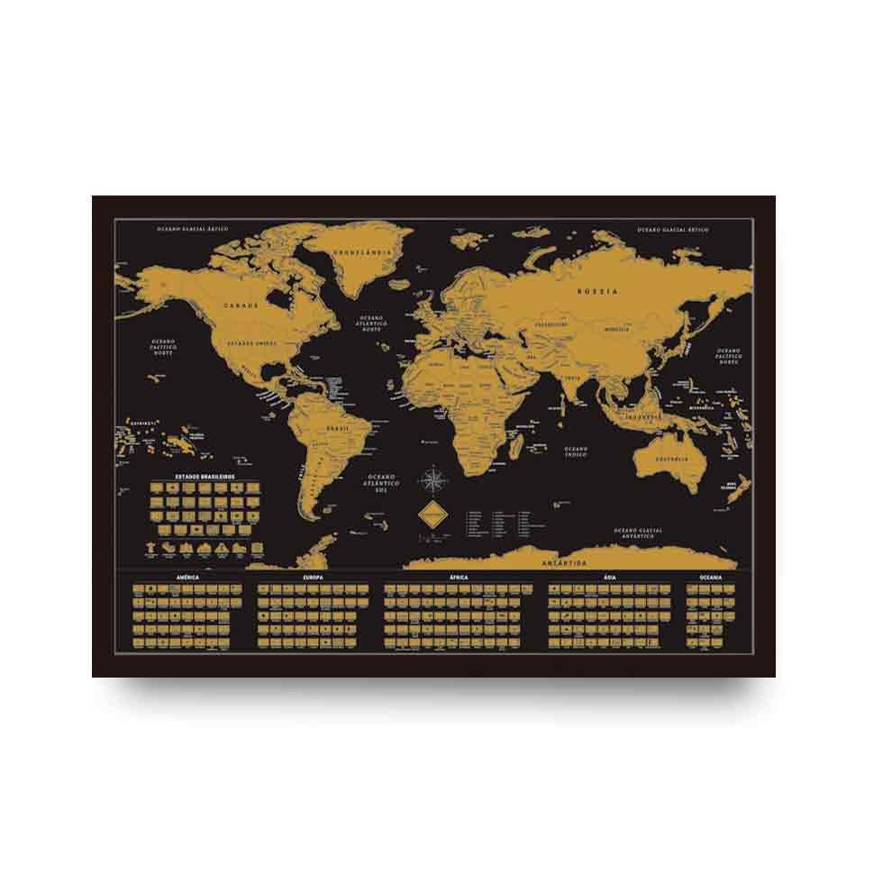 Mapa de raspar