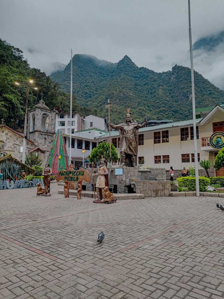Onde ficar em Aguas Calientes: centro do povoado